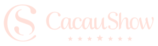 logo cacau show branco png